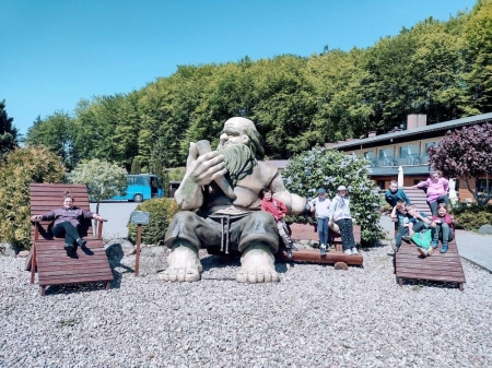 Wycieczka z języka kaszubskiego dla klas trzecich do Ostrzyc ''U Stolema''.