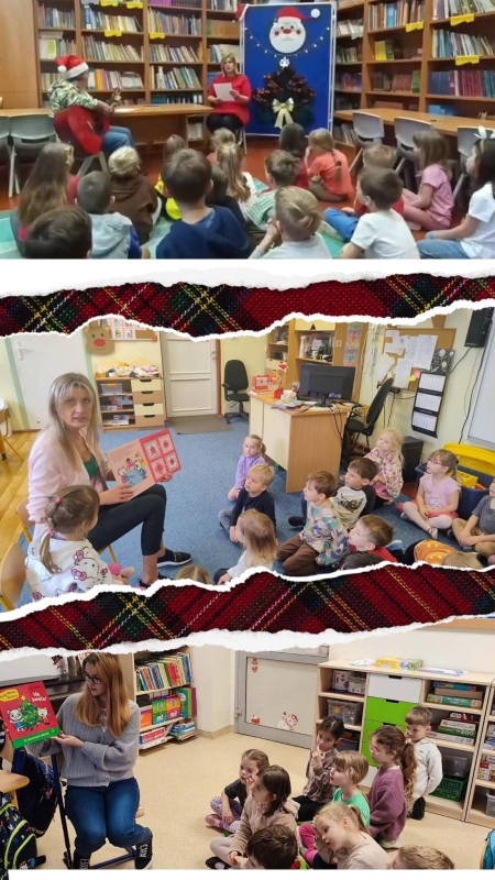 Grudniowe czytanie Przedszkolakom